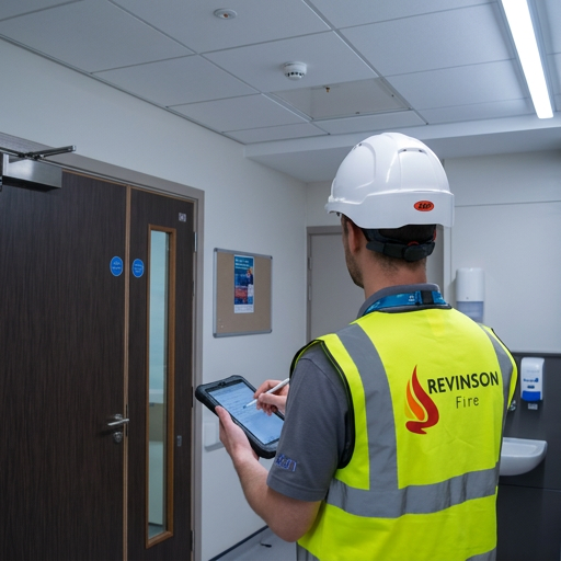 A Revinson Fire Inspection in a hospital